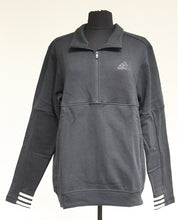 Load image into Gallery viewer, Adidas 1/2 Zip Postgame Sweatshirt, Size: Large, Black, New!