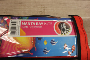 Mint's Colorful Life Classic Kite - Manta Ray Drachen - New