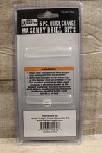 Load image into Gallery viewer, Drill Master 5-Piece Quick Change Masonry Drill Bit -New