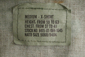 US Woodland BDU Blouse / Jacket / Coat - Medium X-Short - 8415-01-084-1645 - New