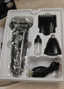 Kemei Multifunction 3 in one Rechargeable Shaver Hair Clipper Nose Trimmer - New