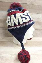 Load image into Gallery viewer, Amsterdam PomPom Beanie Hat Unisex -Multicolor -Used