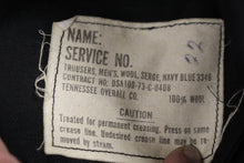 Load image into Gallery viewer, US Navy Man&#39;s Wool Trousers - 8405-153-8179 - Size: 34R Hemmed - Used