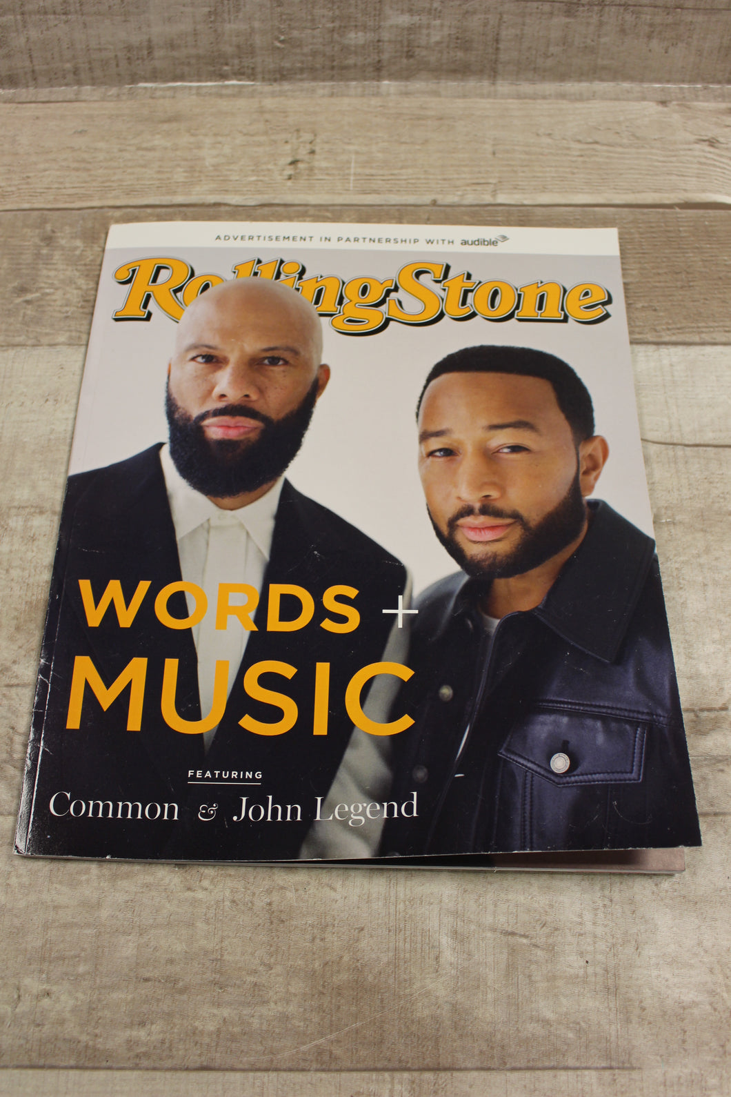 Rolling Stone Words+Music Magazine -Used