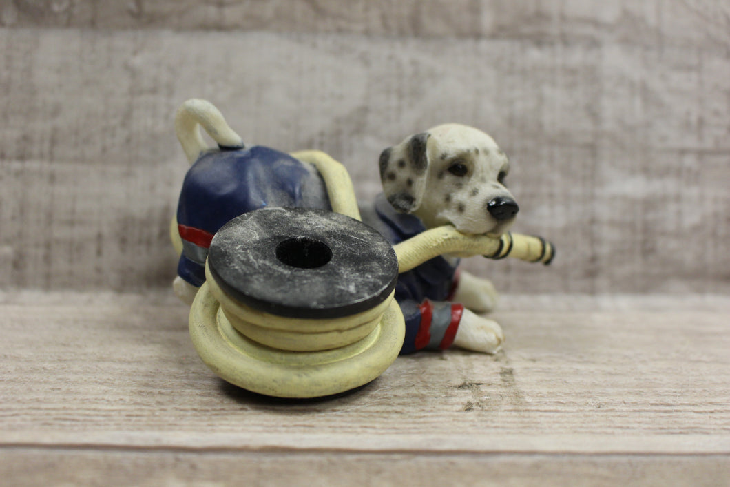 Celebrating Home Interiors Fire Station Mascots Dog Variant Two -Used