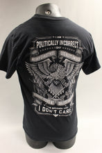 Load image into Gallery viewer, Proud American&#39;s Supply Men&#39;s Politically Incorrect T Shirt -Black -Medium -Used