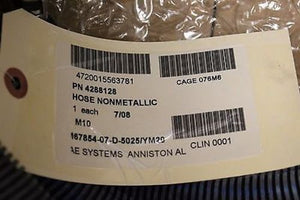MRAP A/C Nonmetallic Hose - P/N 4288128 - NSN 4720-01-556-3781 - New
