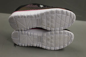 U.S. Polo Assn. Lesley Kids Shoes, Black/Multi, Size: 3M, New
