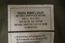 Load image into Gallery viewer, USAF Women&#39;s Utility ABU Trousers - Size: 14R - NSN 8410-01-536-2760 - New