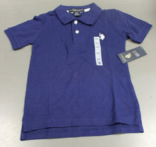 Load image into Gallery viewer, U,S, Polo Assn Boys Blue Polo, Short Sleeve, Small (4), New