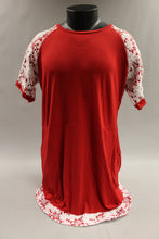 Load image into Gallery viewer, Meaneor Women&#39;s Casual Short Sleeve Pullover Dress Size XL -Red -New