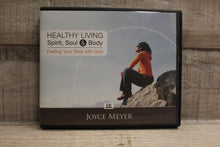 Load image into Gallery viewer, Joyce Meyer Healthy Living Spirit Soul Body Feeling Your Best God CD -Used