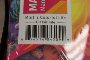 Mint's Colorful Life Classic Kite - Manta Ray Drachen - New