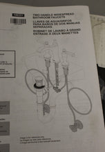 Load image into Gallery viewer, Delta Two Handle Widespread Bathroom Faucet - 106351