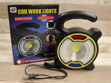 Load image into Gallery viewer, Rechargeable Solar Cob Work Light Flashlight Torch - ZJ-3199 - New