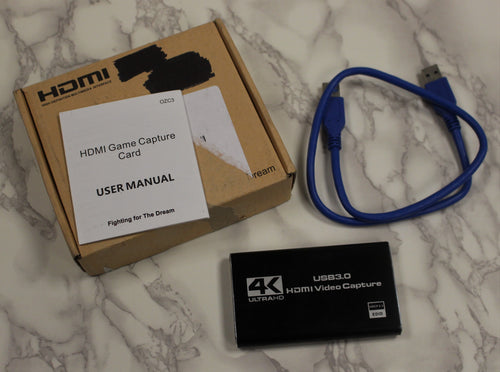 4K HDMI to USB 3.0 Video Capture Card Dongle 60 FPS for OSB Game Live Streaming