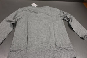 The Children's Place Long Sleeve Gray Girls Biker Shirt, Small (5/6), New