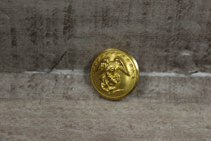 USMC Marine Corp Dress Blue Button 3/4" Width Matte Finish -Used