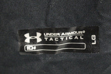 Load image into Gallery viewer, Under Armour Men&#39;s Tactical Short Sleeve Shirt Size Large -Black -Used