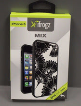 Load image into Gallery viewer, iFrogz MIX iPhone 5 Case - Box of 4 - Black &amp; White - New