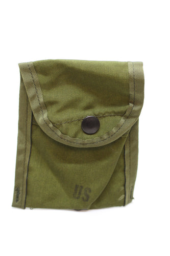 US Military OD Green First Aid/Compass Pouch, 8465-00-935-6814