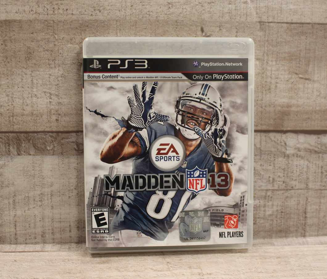 Madden NFL 13 PLAYSTATION 3 (PS3) Sports