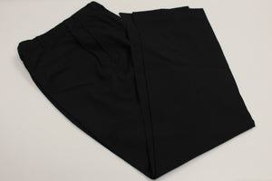 US Navy Black Class 1 Belted Women's Pant Trousers - 16R -8410-01-229-9425 -Used