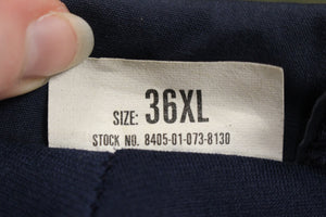 US Military Man's Blue Utility Jacket, 8405-01-073-8130, Size: 36XL