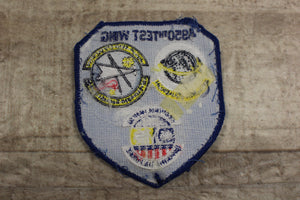 USAF 4950th Test Wing 4952nd 4953rd Test Squadron Sew On Patch -Used