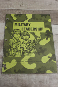 Department Of The Army Military Leadership July 1980 Handbook -Used