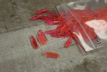 Load image into Gallery viewer, Vintage Lite Bright Peg Pieces 7/8&quot; Pack Of 105 -Pink/Red -Used