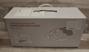 Shiatsu Neck & Shoulder Massager With Heat - New