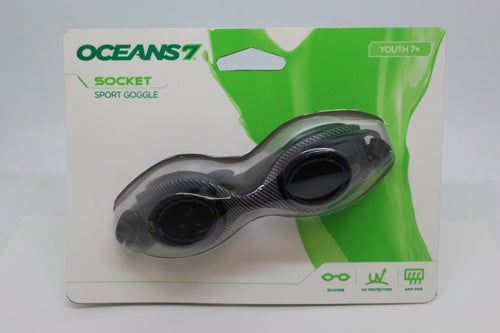 Oceans7 Socket Sport Goggle, Youth 7+, ONG0733, New