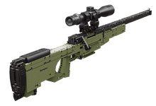 Load image into Gallery viewer, Caliber Precision Building Blocks Sniper Rifle - 12+ Age - 1491 Pieces - New