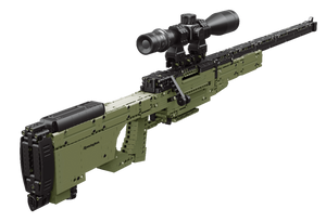 Caliber Precision Building Blocks Sniper Rifle - 12+ Age - 1491 Pieces - New