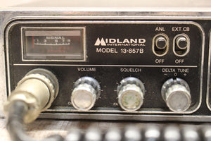 Midland International Model 13-857B Transceiver Radio -Grey -Used