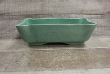 Load image into Gallery viewer, CP-888 USA Dog Bone Green Pottery Bowl Tray -Green -Used