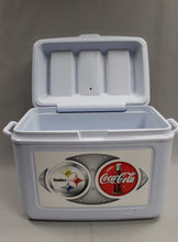 Load image into Gallery viewer, Rubbermaid Steelers/Coca-Cola Cooler - Model 1943/44/45/51 - Used