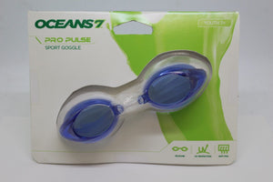 Oceans7 Pro Pulse Sport Goggle, Youth 7+, ONG0368, New - Color: Blue