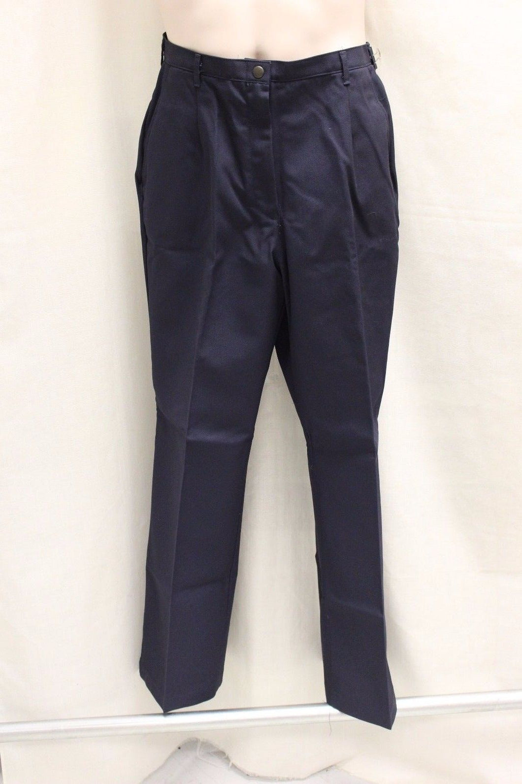 US Military DSCP Quarterdeck Women's Slacks, Size: 14WP x 29, Navy Blue, NEW!