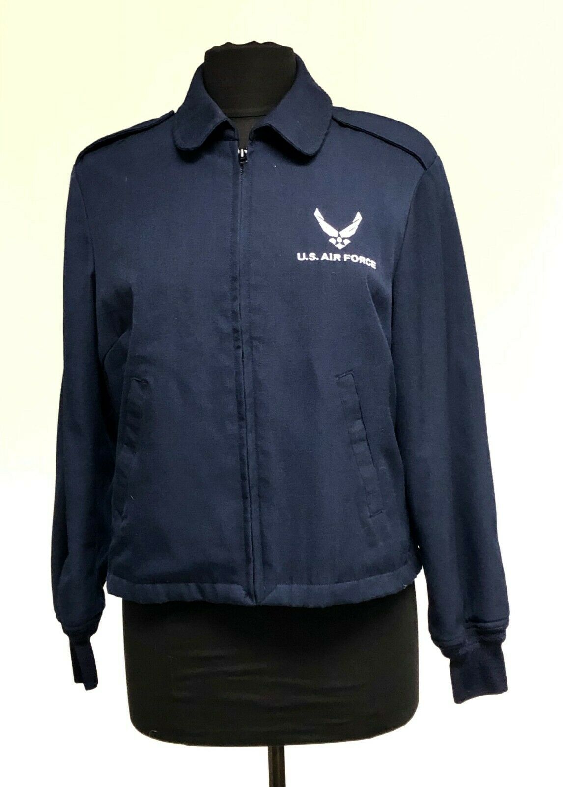 US DSCP AF Air Force Women's Blue Lightweight Jacket with Logo