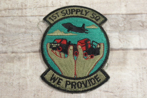 1st Supply Squadron We Provide Sew On Patch -Used