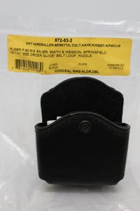AMT Hardballer Double Conceal Mag Holder - Black - New