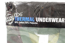 Load image into Gallery viewer, Kids Ultra Force Thermal Woodland Camo Top, XL, NEW!