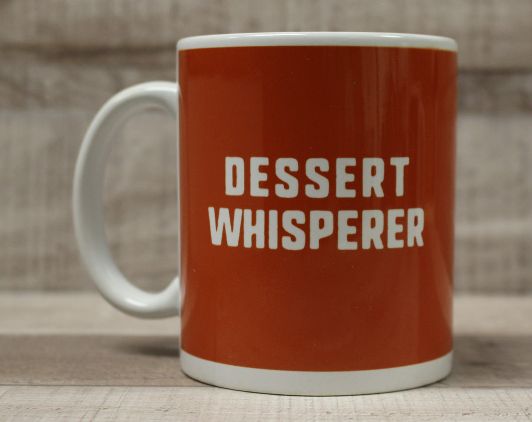 Dessert Whisperer Coffee Cup Mug - Orange - New
