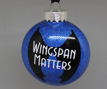 Load image into Gallery viewer, ACOTAR Wingspan Matters Christmas Ornament - Rhysand Velaris Funny - Handmade