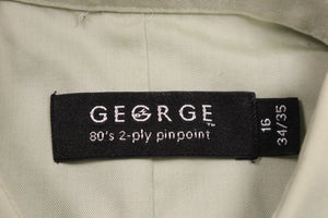 GEGRGE Men's Dress Shirt - Size: 16 34/35 - Used