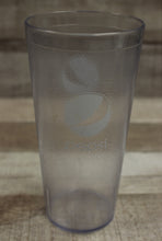 Load image into Gallery viewer, Carlisle #5224 Stackable Restaurant Pepsi Soda Cup Tumbler - Clear - Used