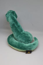 Load image into Gallery viewer, Harry Potter Slytherin Heraldic Animal Snake Plush Figure - Used