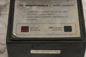 Motorola Rapid Charger For Radio Ottawa Police Charger -Black -Used